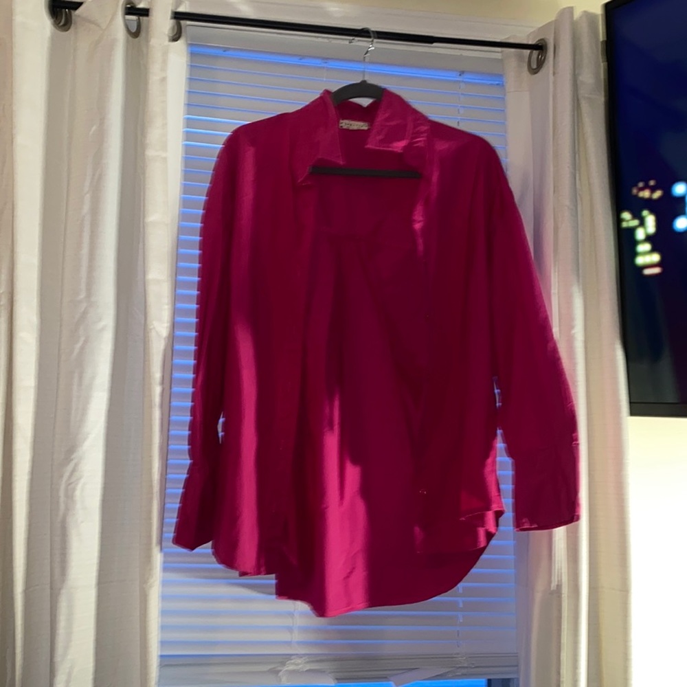 Pink Button Down